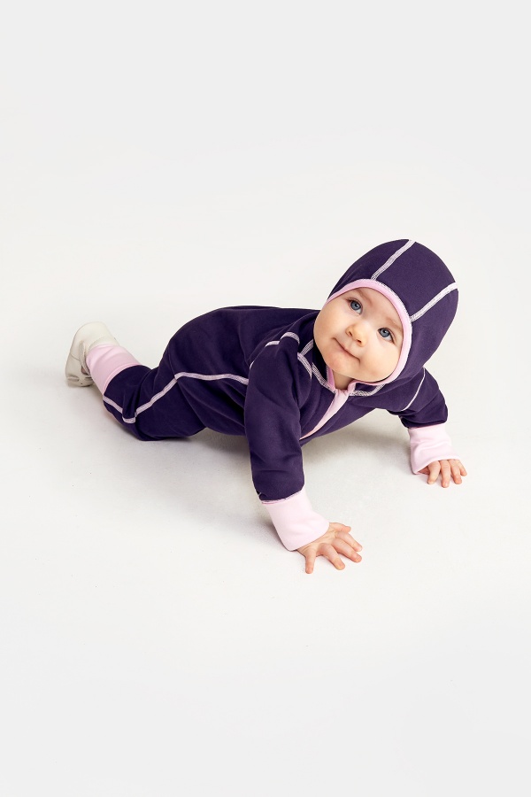 Baby Romper Lilac Purple