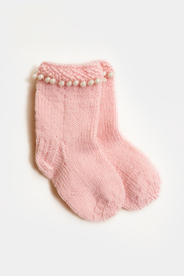Merino wool socks Pinky