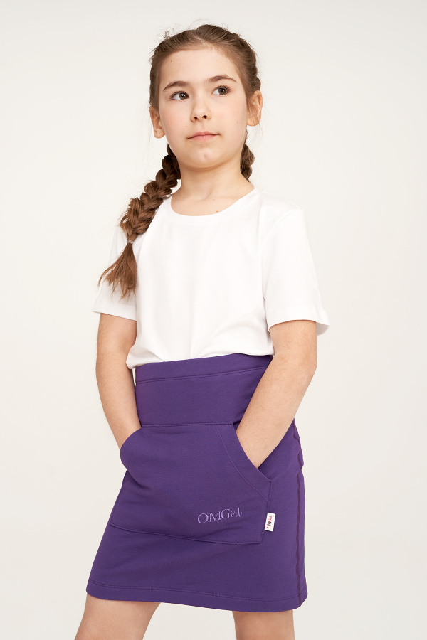 Pencil skirt Violet