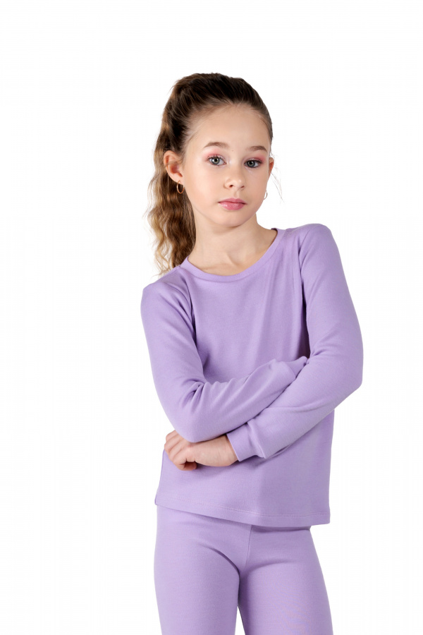 Merino Wool Shirt Lavender