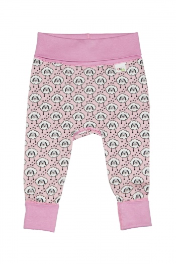 Vauvat 56-92cm Vauvan housut Vaaleanpunaiset lampaat_