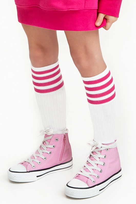 Accessories Knee Socks Pink_