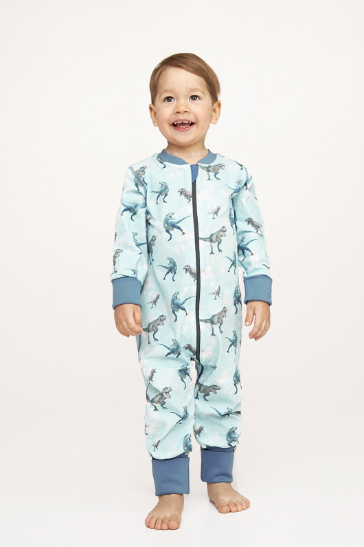 Yksiosainen pyjama Pyjamat Dino_