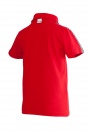 Lyhythihainen paita poolopaita Ralli punainen 2