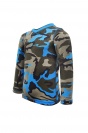 Boys Shirt Blue Camouflage 0