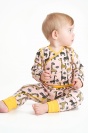 Vauvat 56-92cm Vauvan housut Keltaiset kirahvit 0