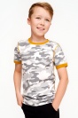 Short sleeves shirt T-shirt Camouflage Ochre 0