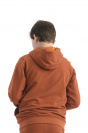 Youth 11-14y Hoodie for Youth Terracotta Orange 0